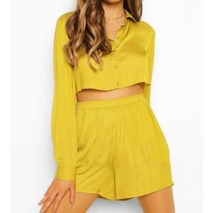 Boohoo Two Piece Short Set